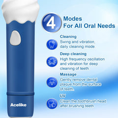 Two BPA-free silicone-wrapped brush heads