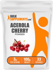 Acerola Cherry Powder 100g container front view