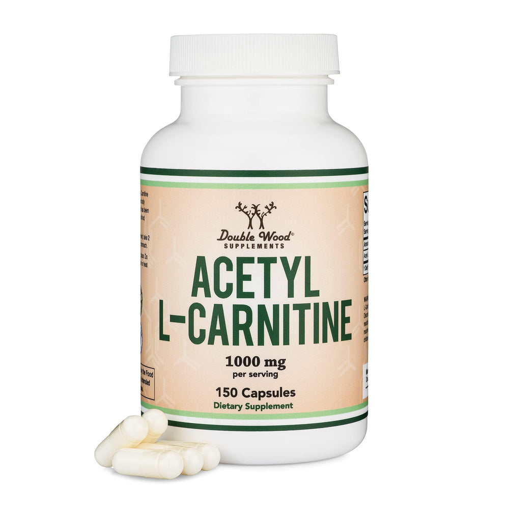 Acetyl L-Carnitine 1000mg bottle label