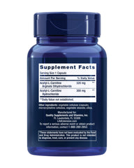 Acetyl-L-Carnitine Arginate capsules close-up