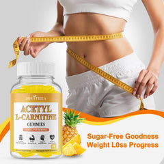 Athlete and consumer both enjoying Acetyl L-Carnitine Gummies