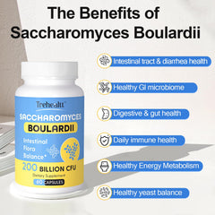 Acid-resistant Saccharomyces boulardii probiotic