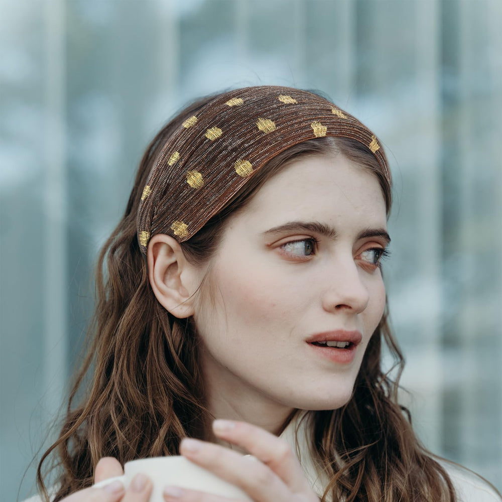 ACO-UINT large headband for women complements many hairstyles.