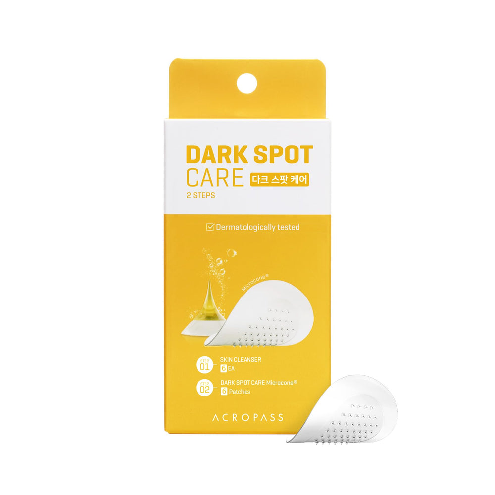 Acropass Dark Spot Microcone Patch pack with six patches for targeted spot care.
