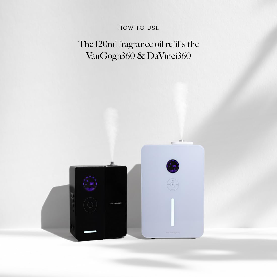 Diffuser in a modern living room setting