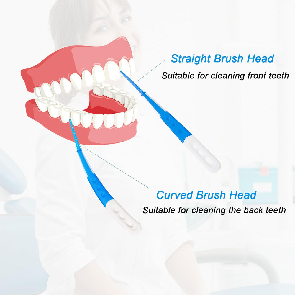 Storage box included with dental floss picks