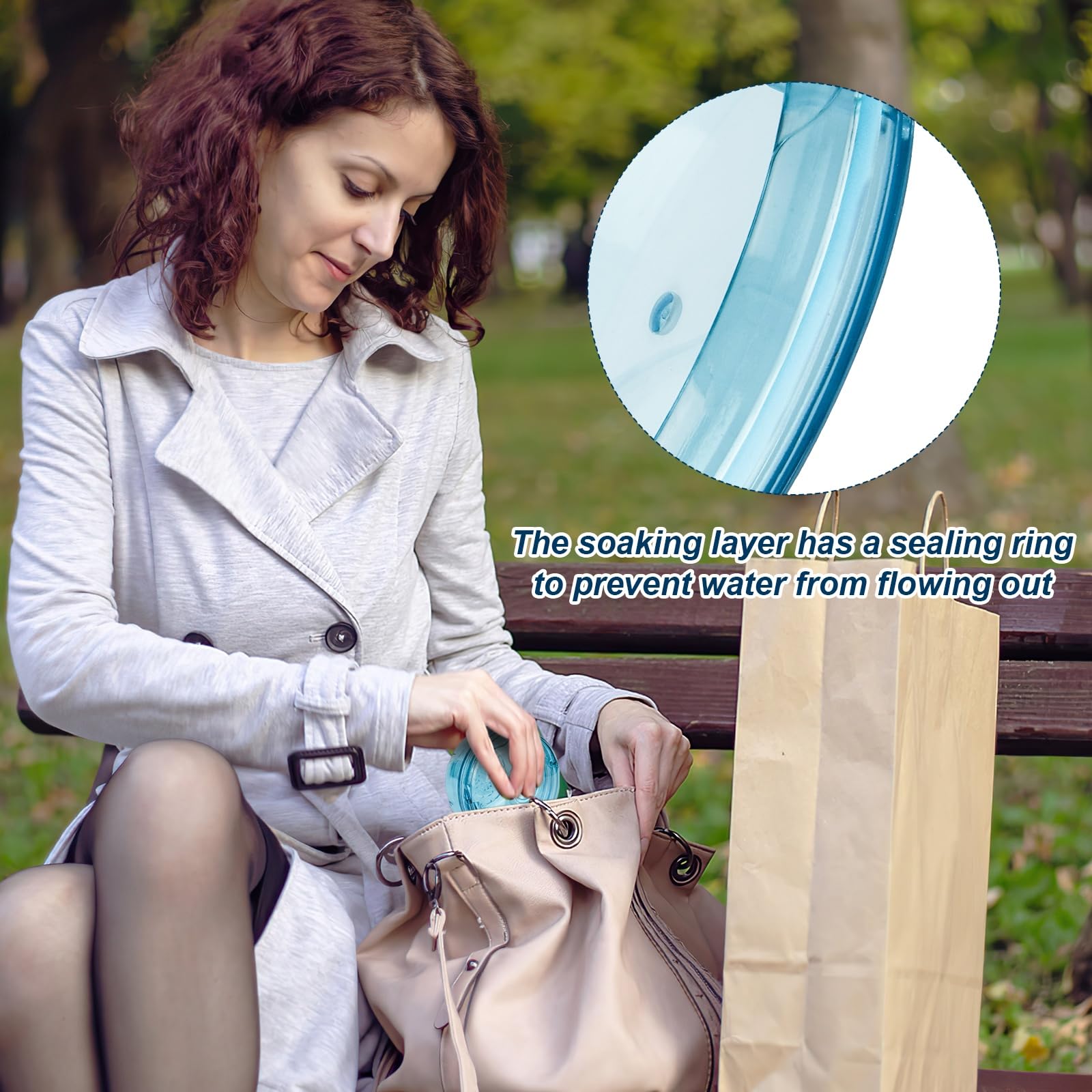 Sturdy PC material used in ACSKD denture cleaning case