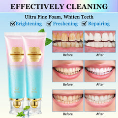 Close-up of Acssart Niacinamide Whitening Toothpaste tube