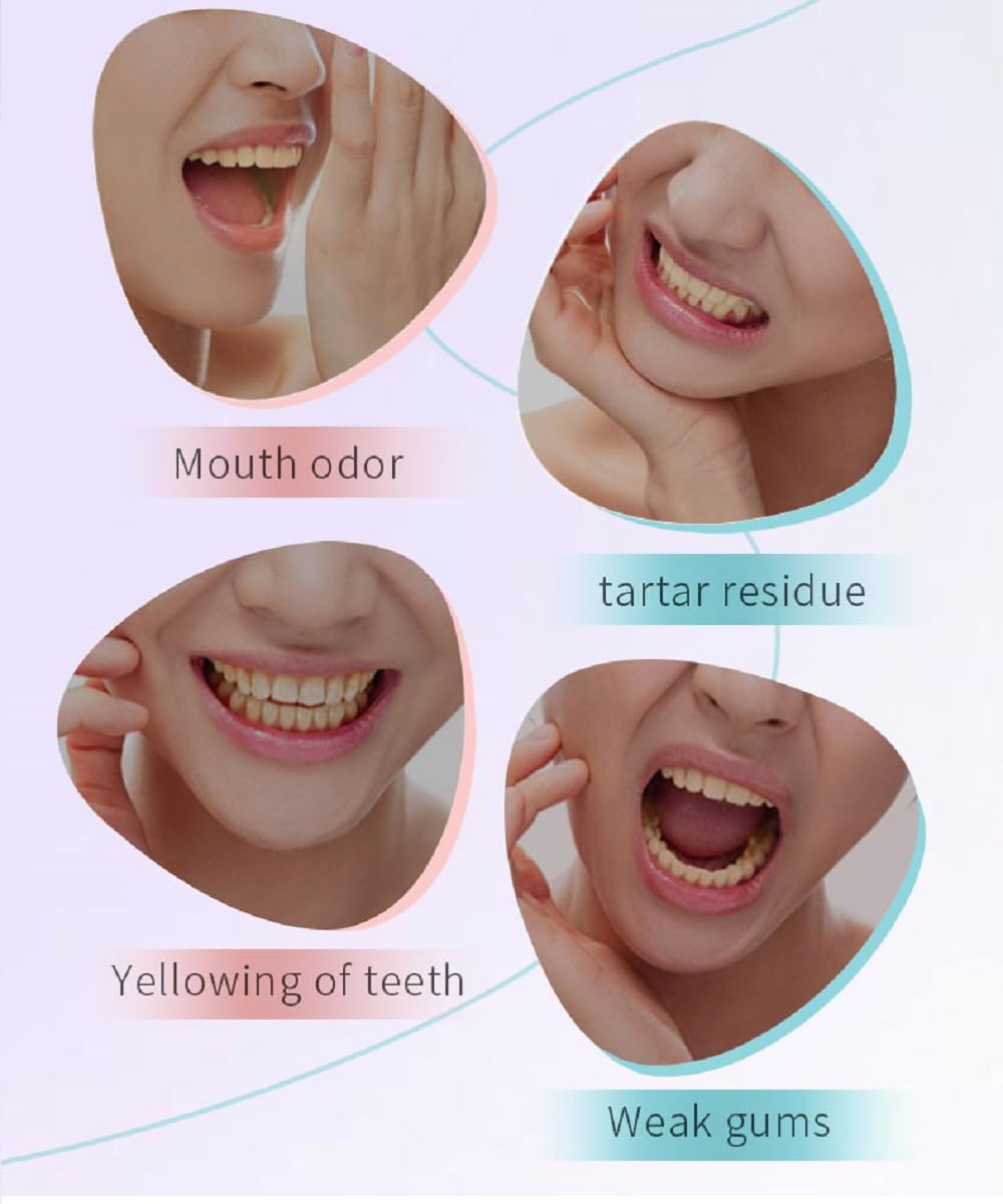 Radiant Whitening Toothpaste stain removal action