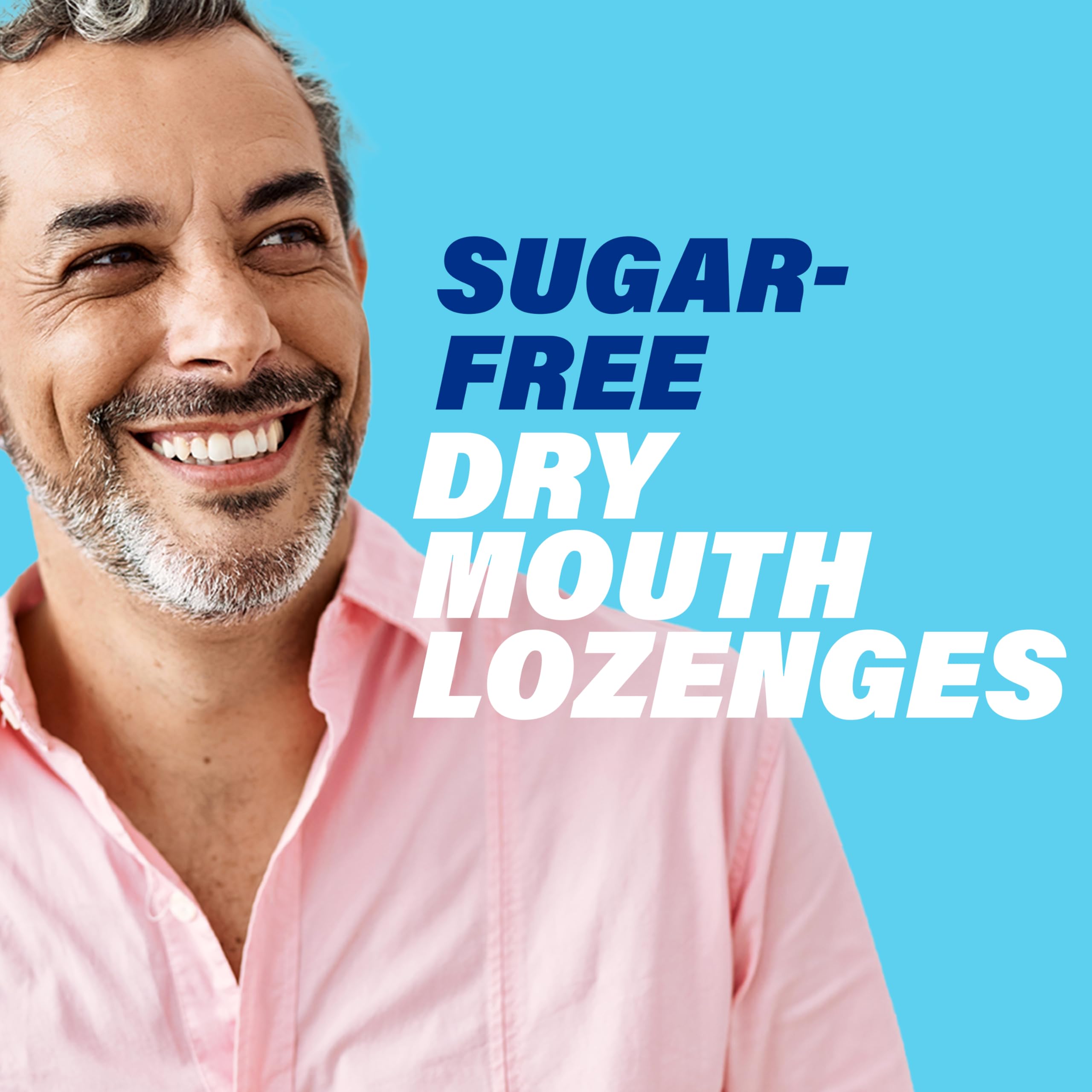 Box of ACT Dry Mouth Lozenges with Xylitol in a lifestyle setting