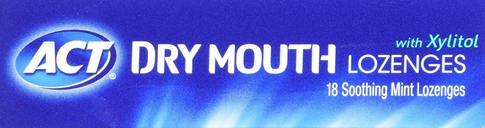 Packaging may vary for ACT Dry Mouth Lozenges with Xylitol 18-count pack