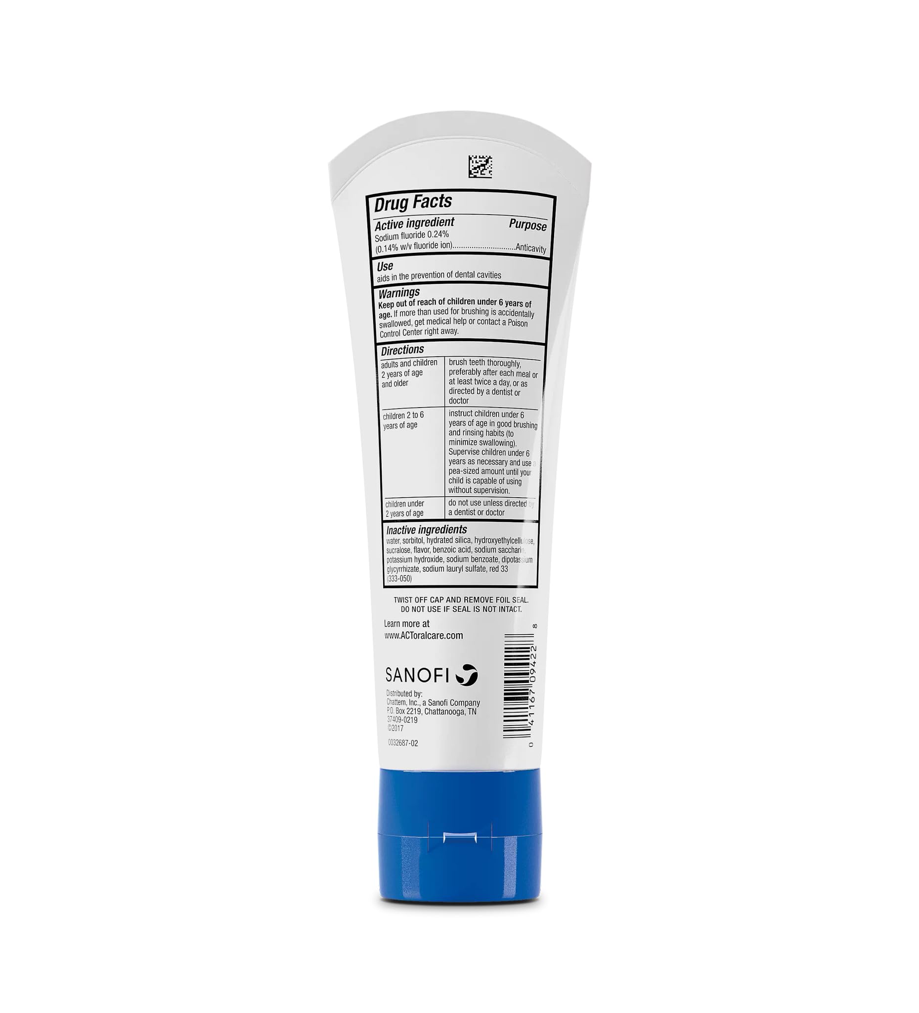 Three 4.6 oz ACT Kids Anticavity Fluoride Toothpaste tubes in Bubble Gum Blowout flavor