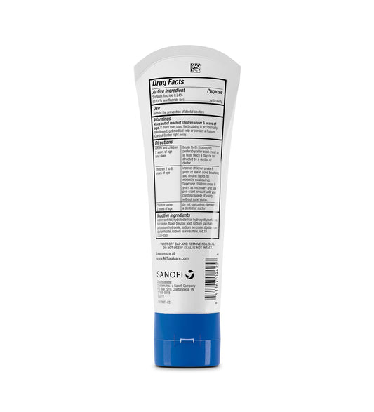 Three 4.6 oz ACT Kids Anticavity Fluoride Toothpaste tubes in Bubble Gum Blowout flavor