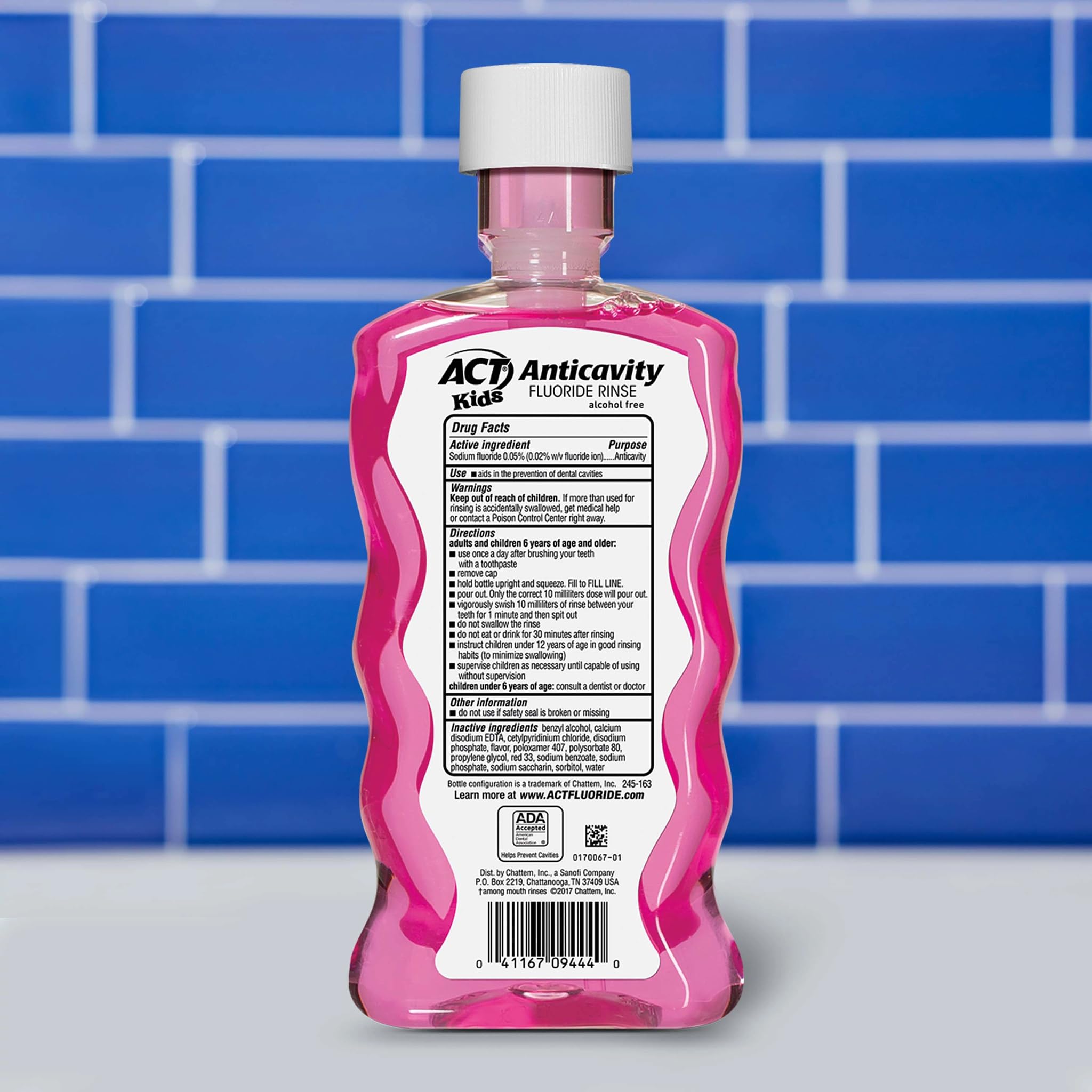 Bubble Gum flavor label and kids-friendly packaging