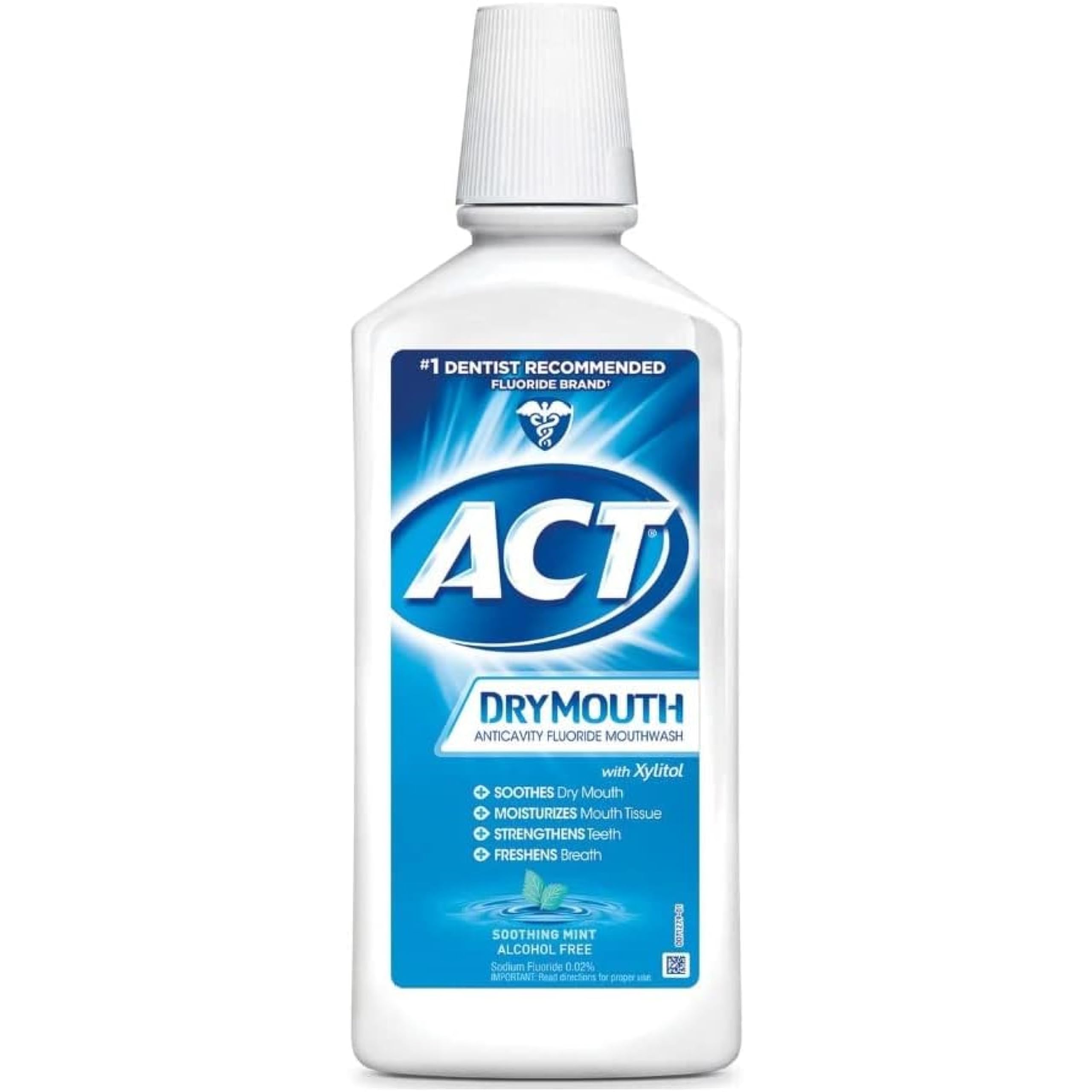 Act Tot Care Dry Mouth Rn 18z bottle front view