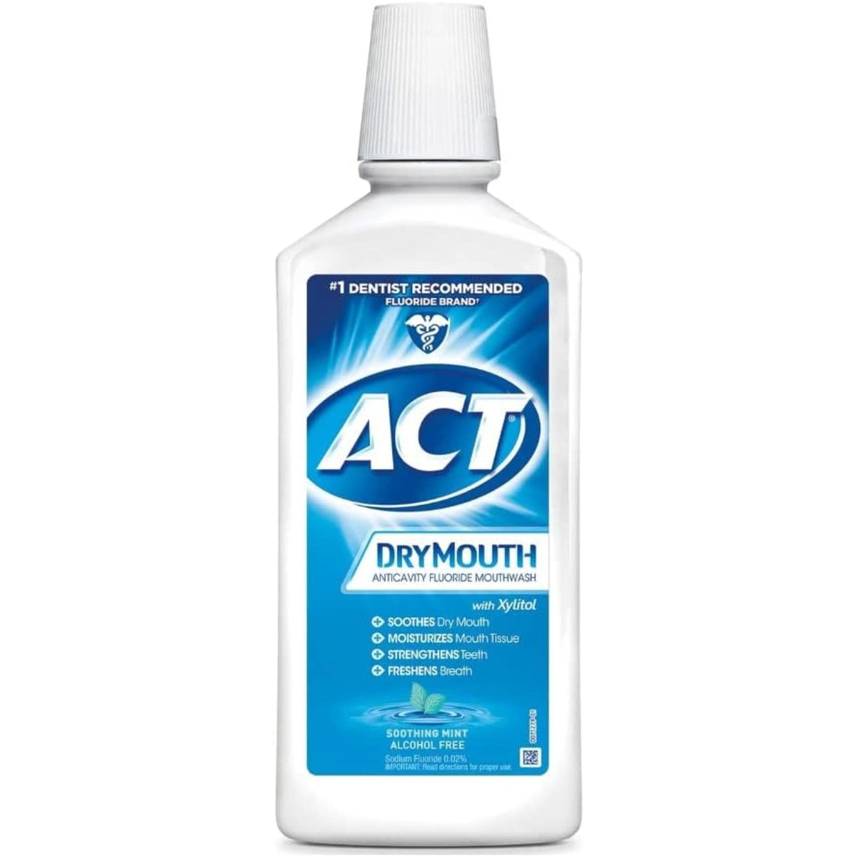 Act Tot Care Dry Mouth Rn 18z bottle front view