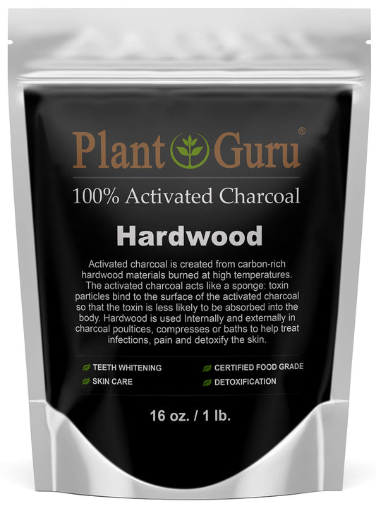 Activated charcoal powder 1 lb hardwood bag