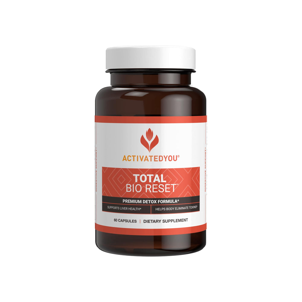ActivatedYou Total Bio Reset bottle on white background