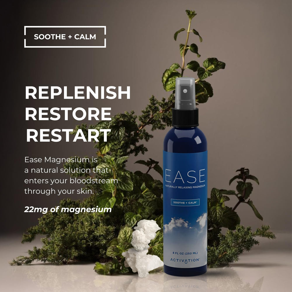 Activation Ease Magnesium Spray packaging