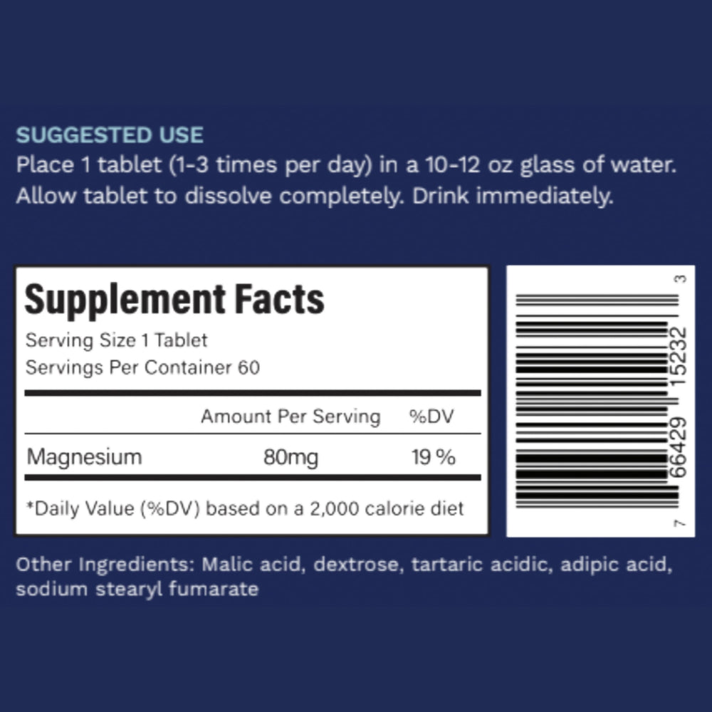 Active H2 Ultra bottle label close-up highlighting purity and freshness.