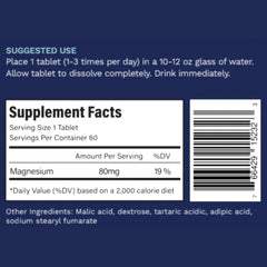 Active H2 Ultra bottle label close-up highlighting purity and freshness.