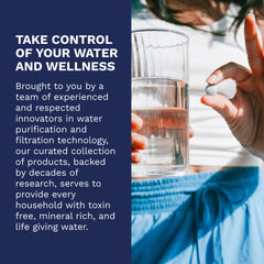 Serving suggestion: glass of water enhanced with Active H2 tablet