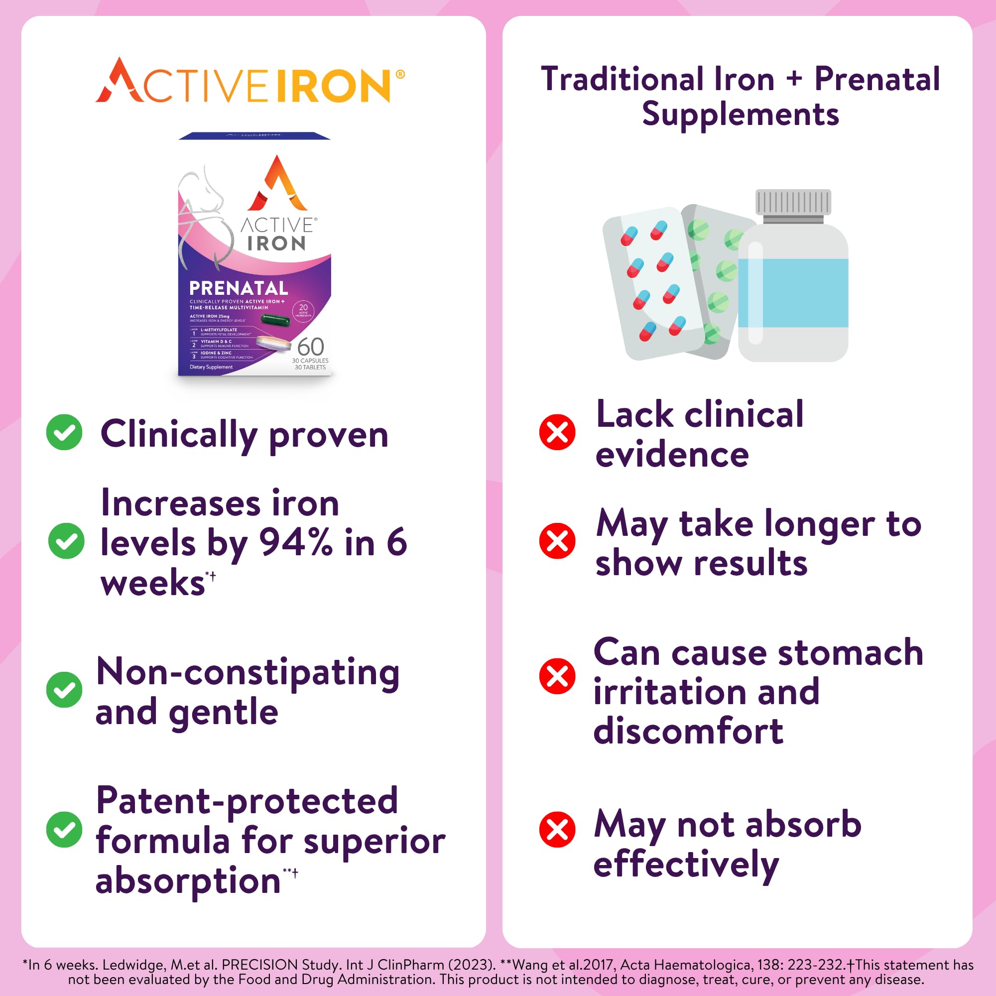 Icon indicating vegetarian-friendly prenatal vitamins