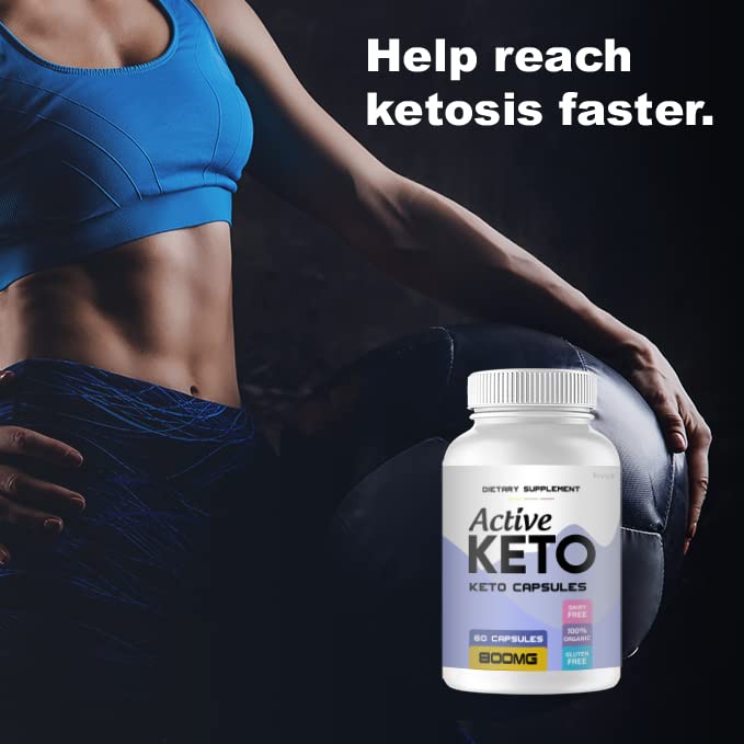 Active Keto Capsules 3-pack packaging