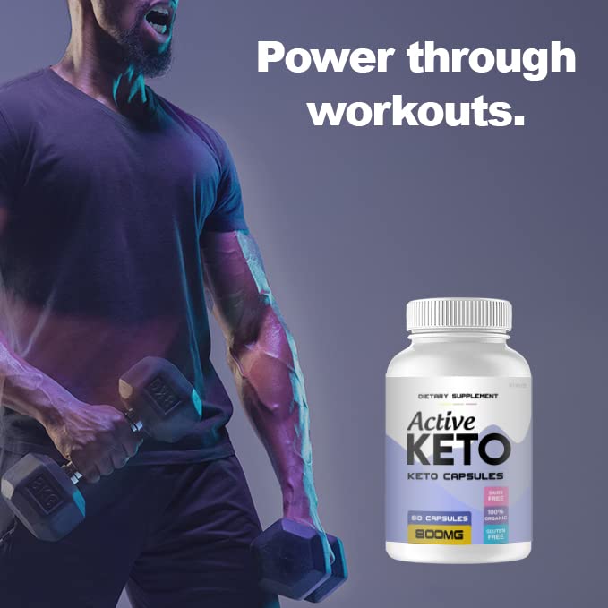 Close-up of Active Keto Capsules capsules