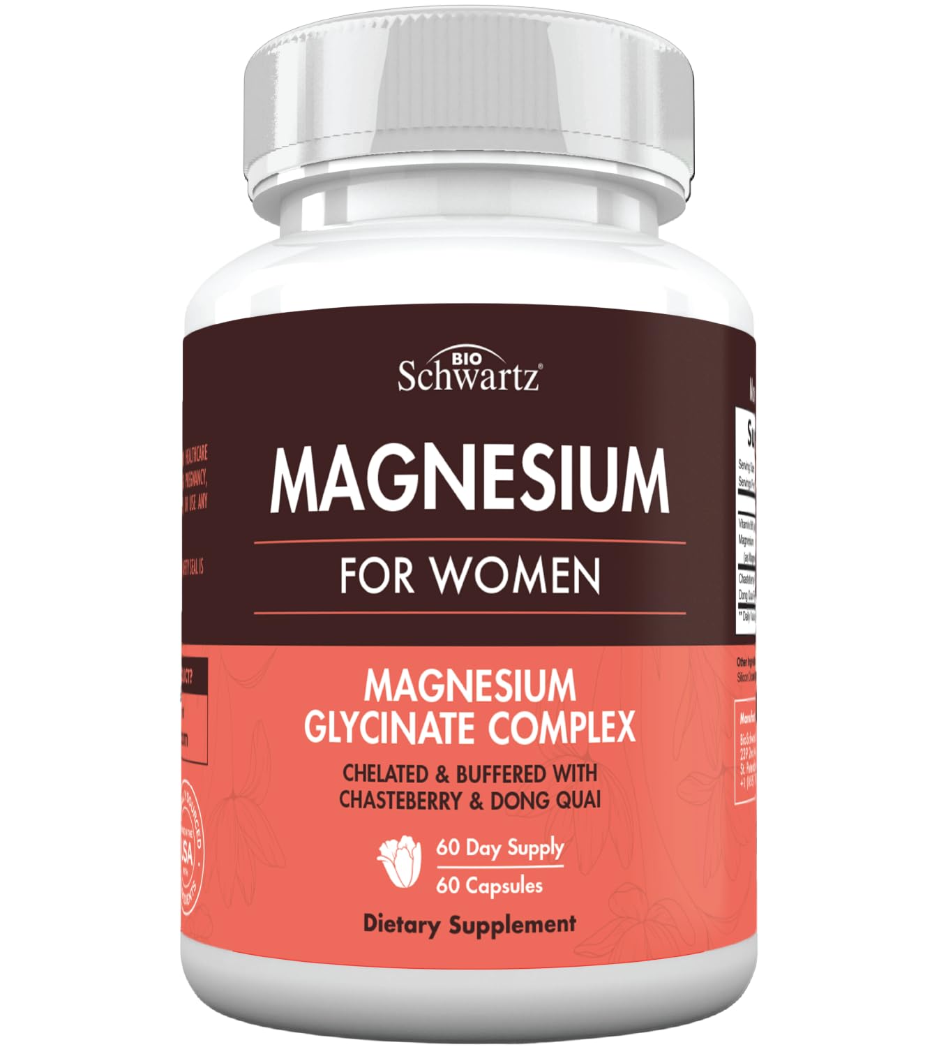 Active woman taking magnesium supplement for wellness