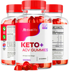 ActivLife Keto ACV Gummies supplement facts image