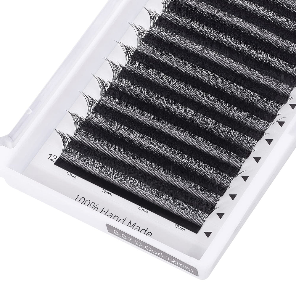 ACTROL 4D W Lashes lengths from 8–15 mm in a mixed tray.