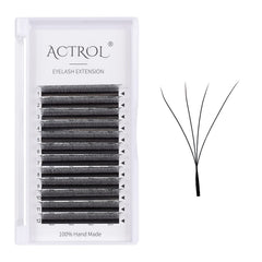 ACTROL 4D W Lashes soft material for comfortable wear and natural look.
