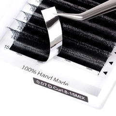 ACTROL W mixed-length tray 8-15mm for customized lash volume