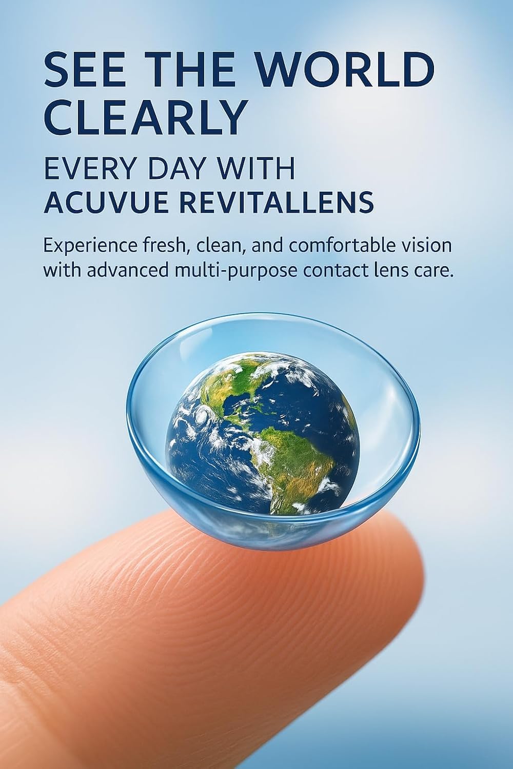 Lens case included with ACU vue Revita solution