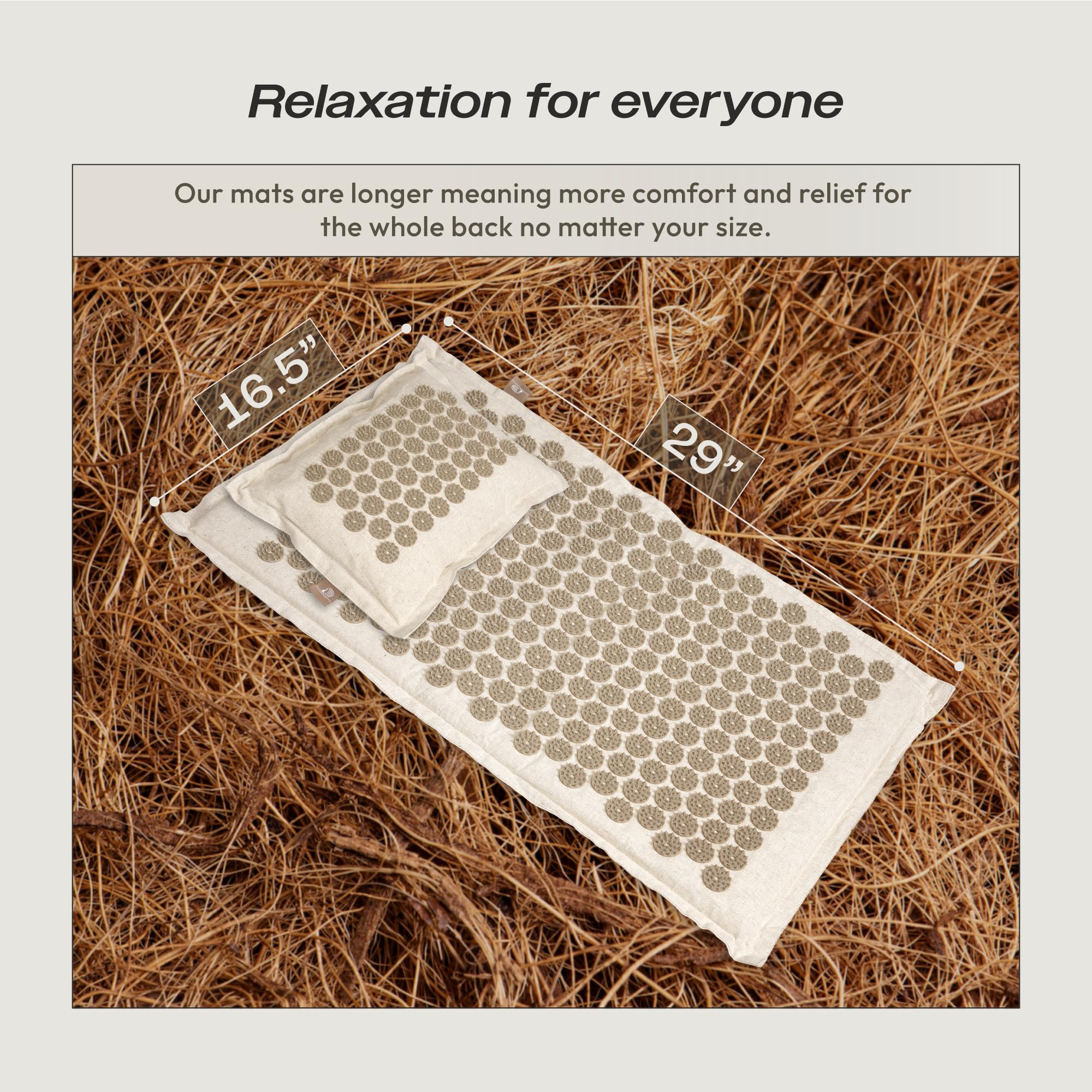 Pillow with triggering points for neck relief