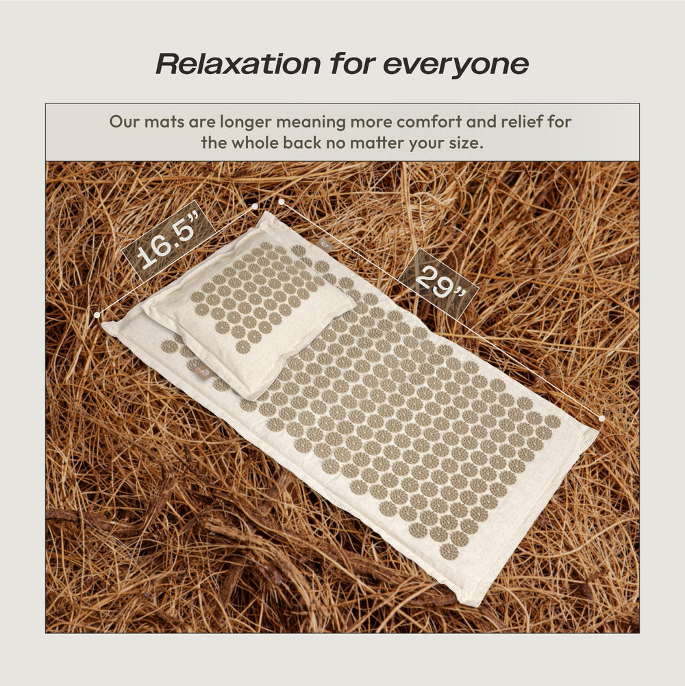 Pillow with triggering points for neck relief