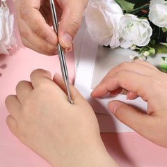 Acupuncture pen targeting trigger points on face and body