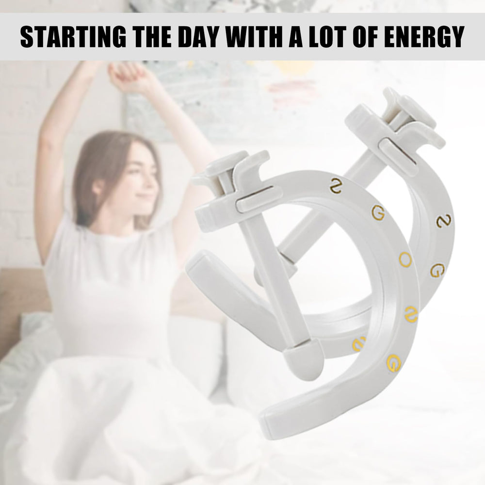 Two clips included for versatile acupressure at home or on the go