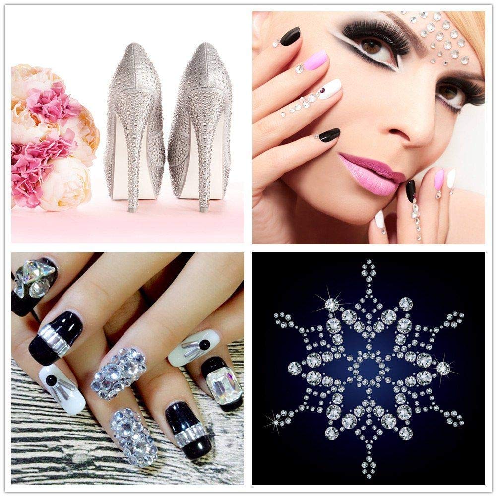 AD Beads glass crystal close-up shows brilliant sparkle and long-lasting shine