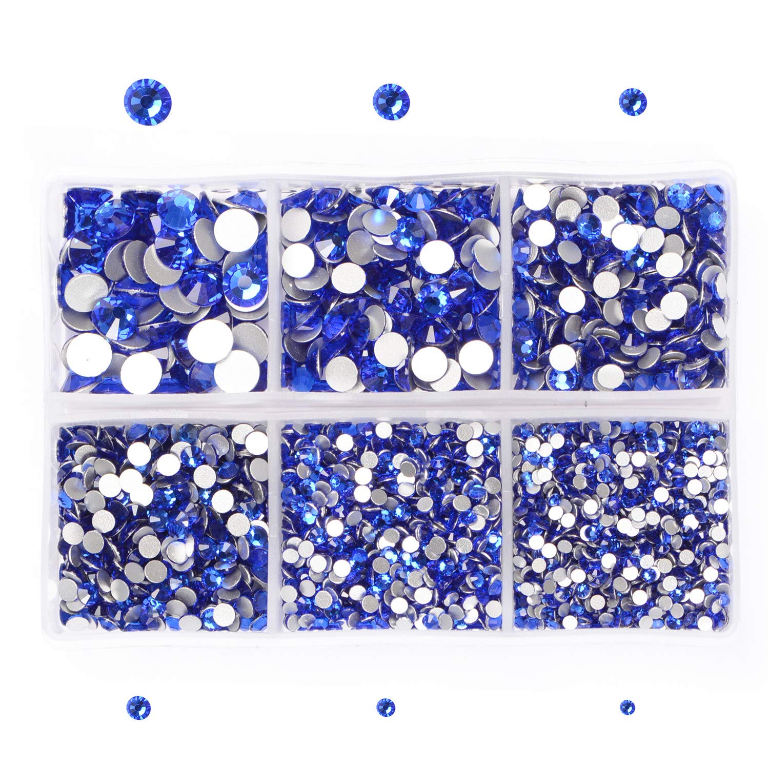 AD Beads storage organizer box keeps rhinestones organized for crafts
