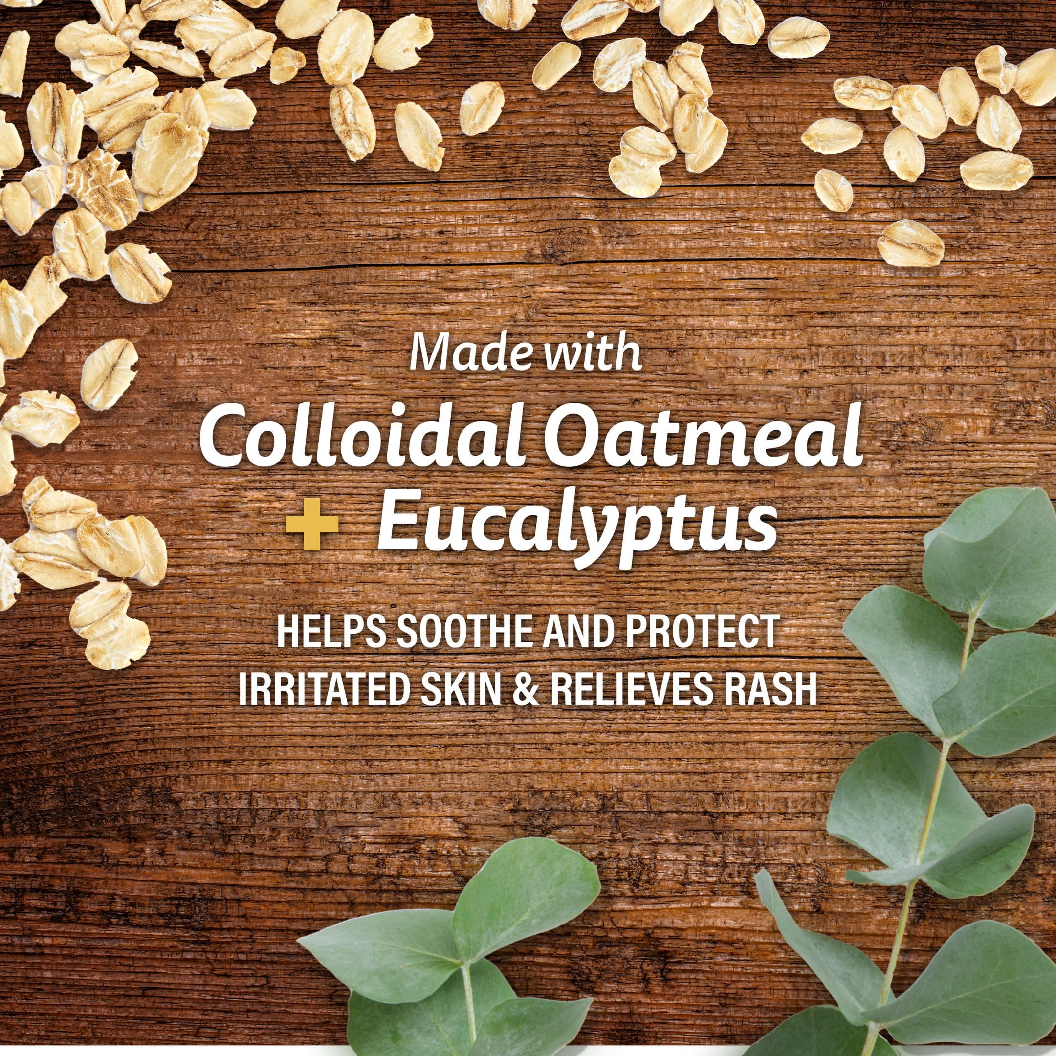 A+D Medicated Rash Ointment colloidal oatmeal visual emphasizes gentle, nourishing skin support