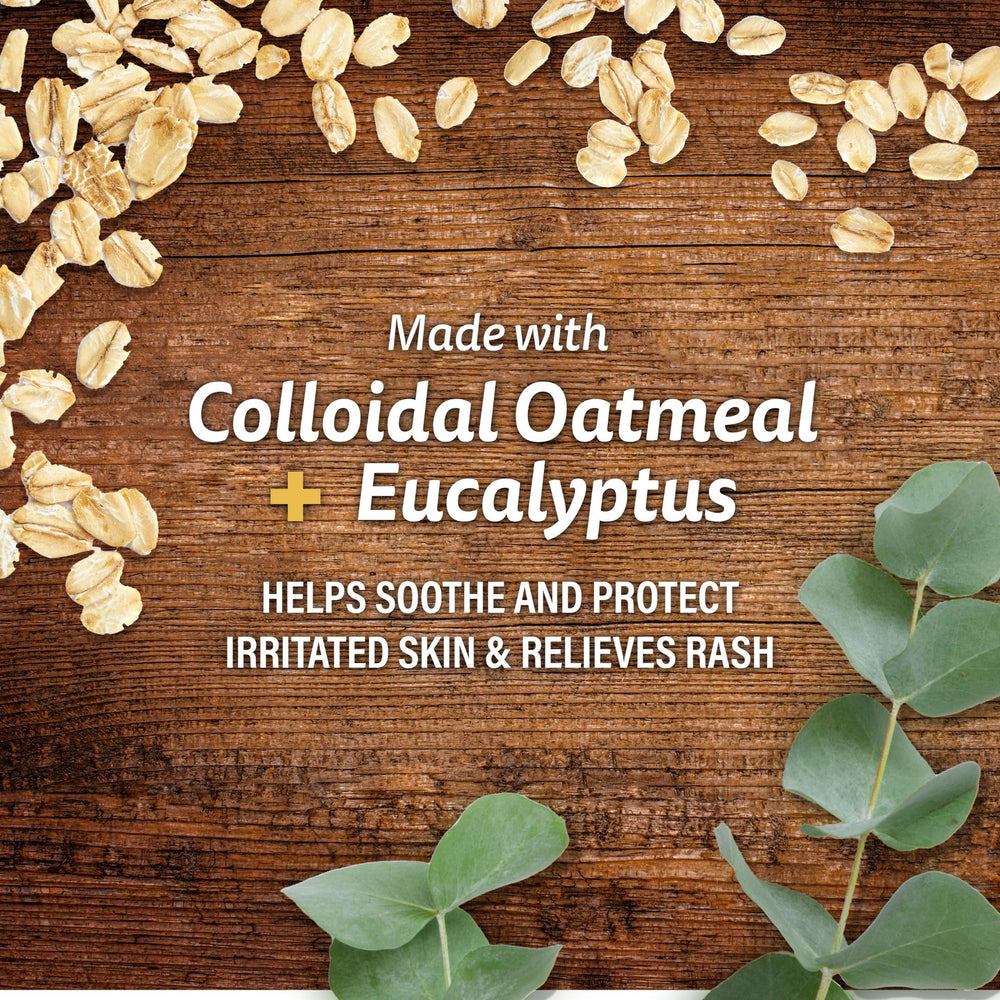 A+D Medicated Rash Ointment colloidal oatmeal visual emphasizes gentle, nourishing skin support