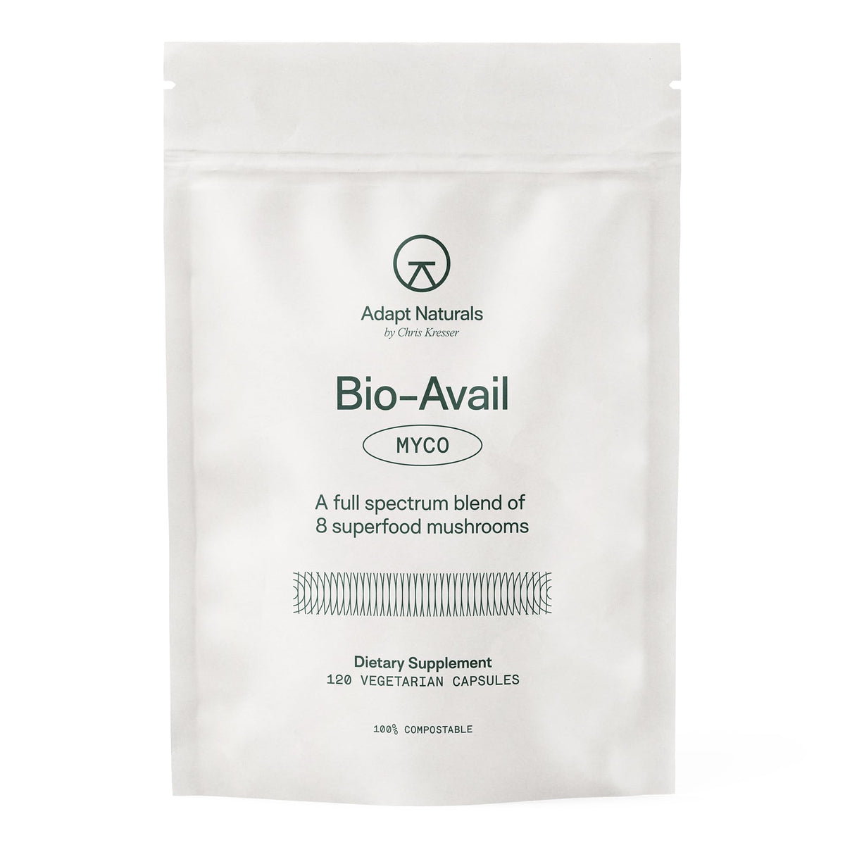 Adapt Naturals Bio-Avail Myco bottle with capsules