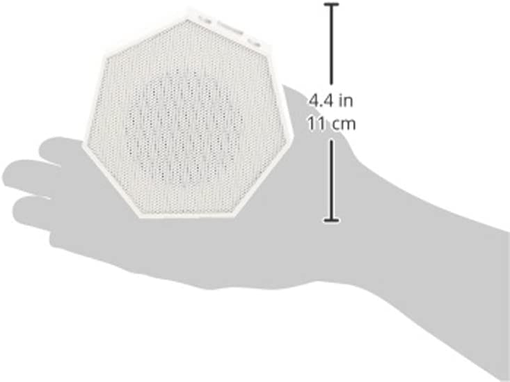 LectroFan Classic compact dimensions suitable for small desks or shelves.