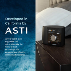 Sound+Sleep bedroom setup demonstrates practical use for sleep and focus.