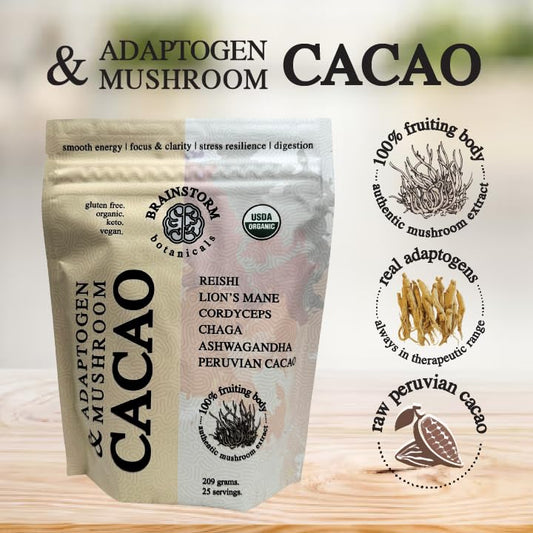 Close-up of mushroom extracts used in the product