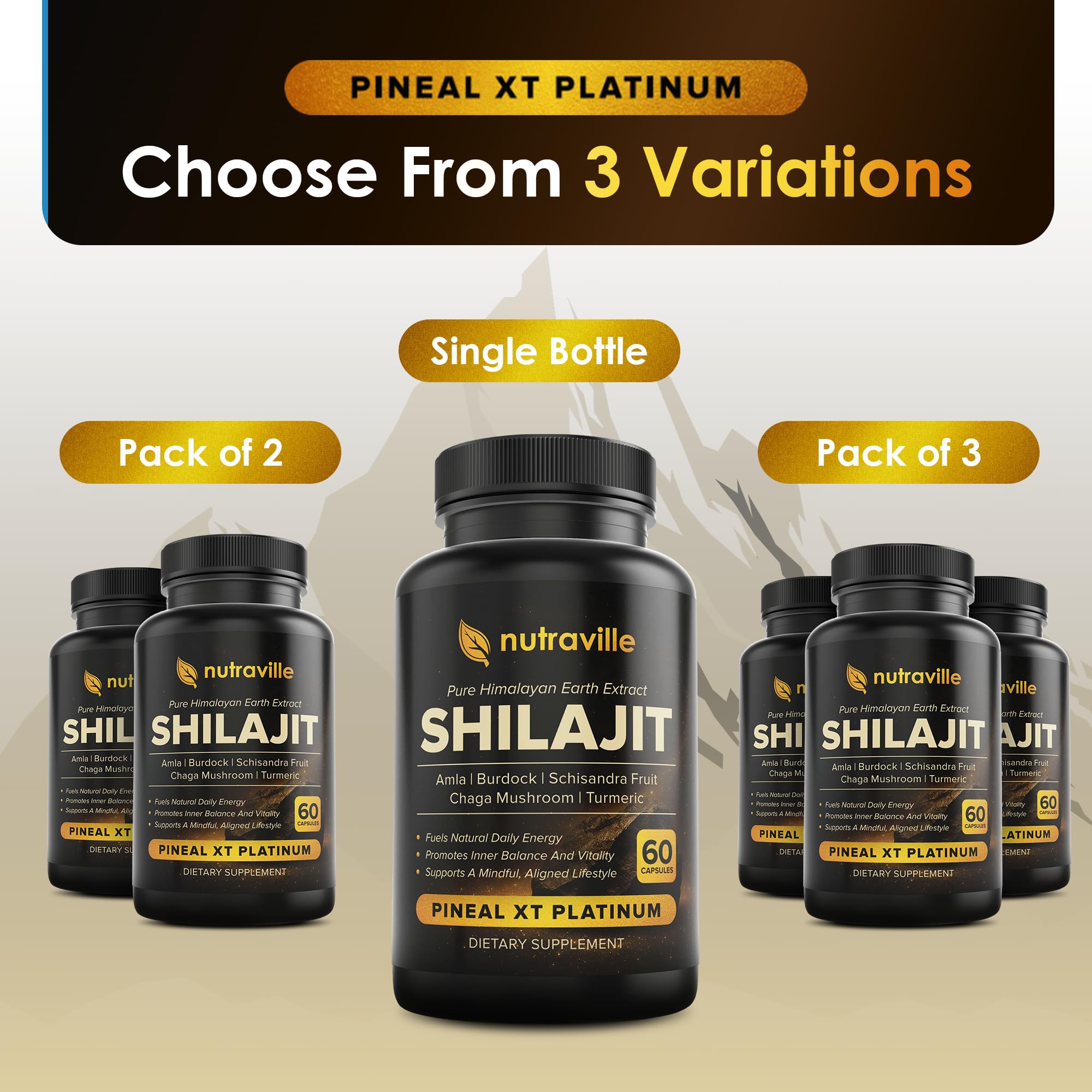 Adaptogens and herbal blend for holistic wellness