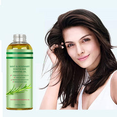 Addabst rosemary mint oil bottle close-up promoting easy DIY skincare routines.