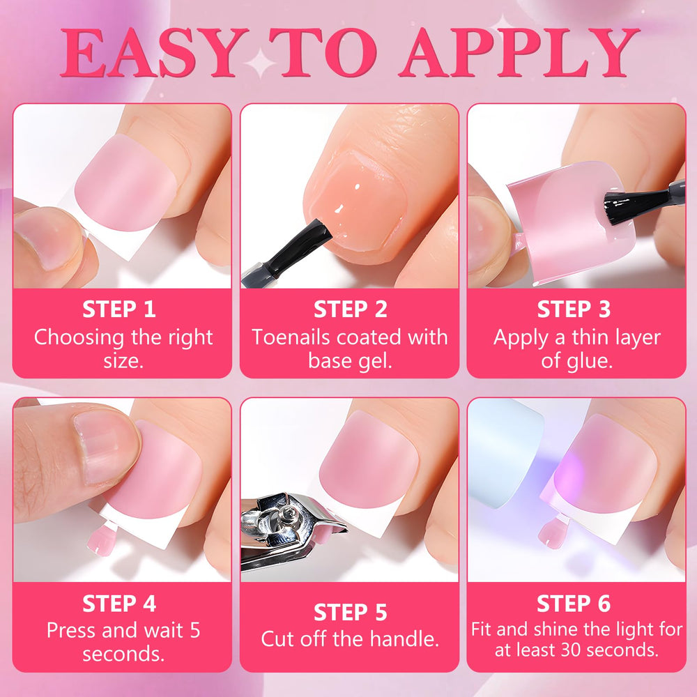 AddFavor portable clear box keeps nails organized while traveling.